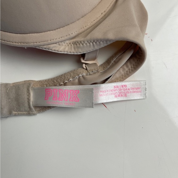 PINK Victoria's Secret Tan T-Shirt Bra with Seamless Design - Picture 3 of 3